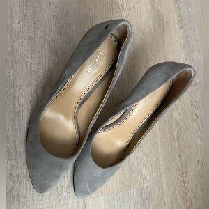 Coach Heel suede and leather size 7.5
